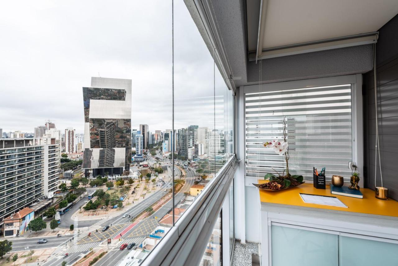 "Book Your Stay At Homelike Faria Lima In Pinheiros Stunning City Views Pool And Parking By Okaeri Home เซาเปาโล ภายนอก รูปภาพ