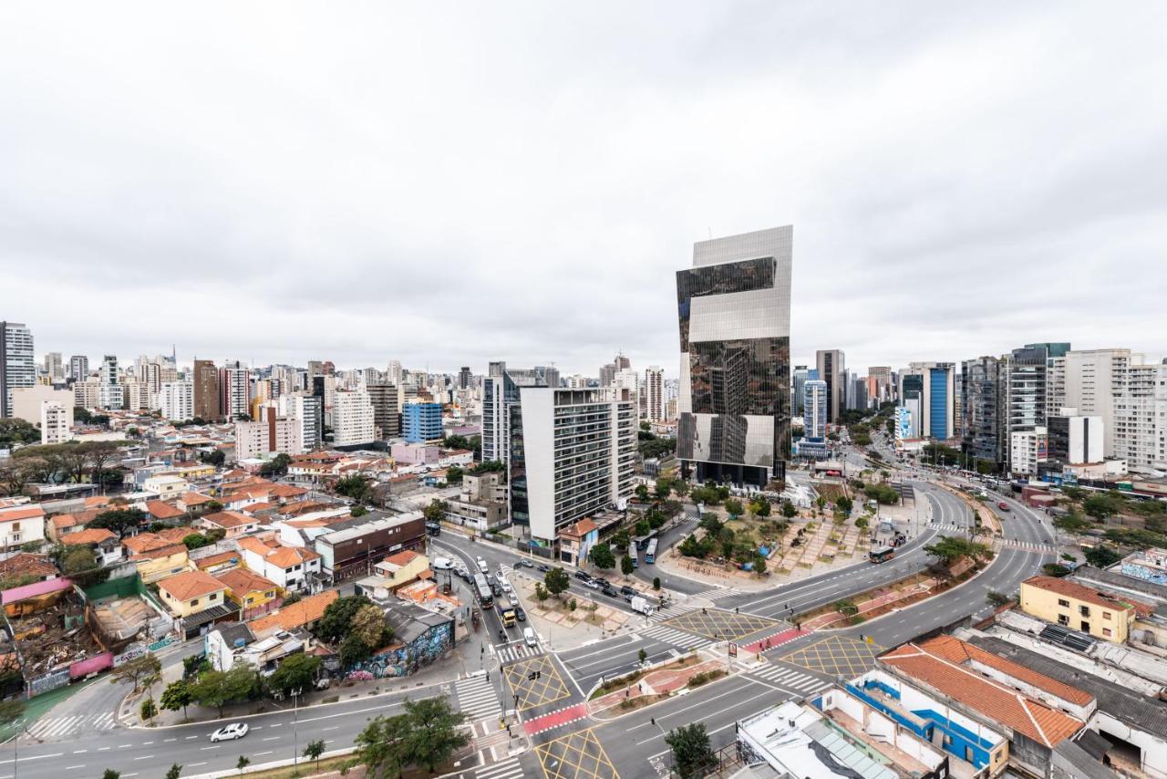 "Book Your Stay At Homelike Faria Lima In Pinheiros Stunning City Views Pool And Parking By Okaeri Home เซาเปาโล ภายนอก รูปภาพ